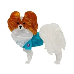 Erstwilder Papillon En Bleu Brooch* Brooches