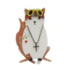 Erstwilder Paradise City Cat Brooch* Brooches