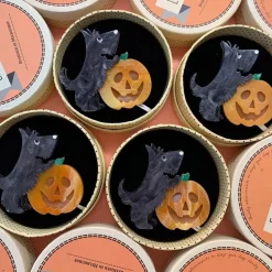 Erstwilder Patch The Pumpkin Pup Brooch* Brooches