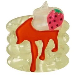 Erstwilder Patsy'S Pancake Stack Brooch* Brooches