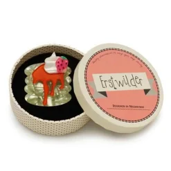Erstwilder Patsy'S Pancake Stack Brooch* Brooches