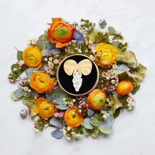 Erstwilder Peababy Brooch* Brooches
