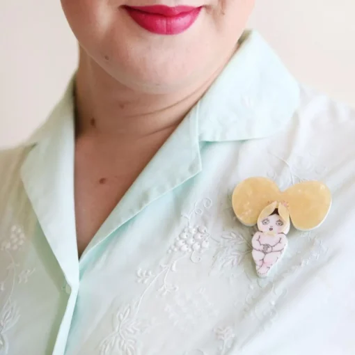 Erstwilder Peababy Brooch* Brooches