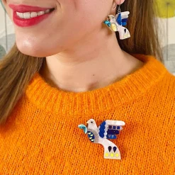 Erstwilder Peace & Love Brooch* Brooches