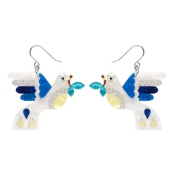 Erstwilder Peace & Love Drop Earrings* Earrings