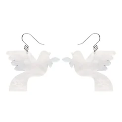 Erstwilder Peace & Love Drop Earrings* Earrings