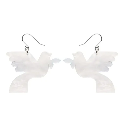 Erstwilder Peace & Love Drop Earrings* Earrings