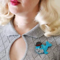 Erstwilder Pedro The Piranha Brooch* Brooches