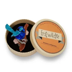 Erstwilder Phoebe The Fairy Wren Brooch* Brooches