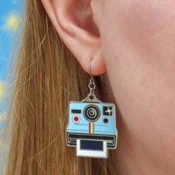 Erstwilder Picture Of Us Enamel Drop Earrings* Enamel Earrings