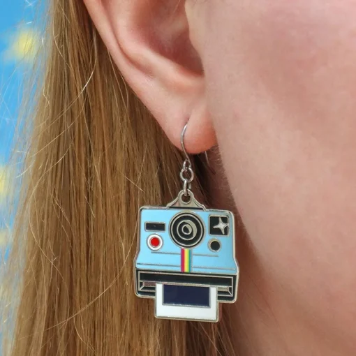 Erstwilder Picture Of Us Enamel Drop Earrings* Enamel Earrings