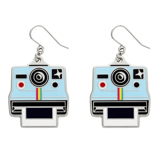 Erstwilder Picture Of Us Enamel Drop Earrings* Enamel Earrings