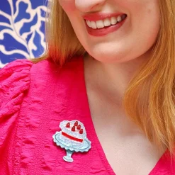 Erstwilder Piece Of Cake Brooch* Brooches