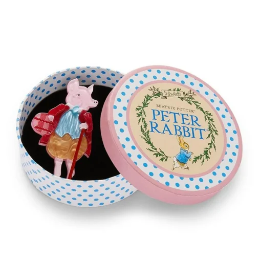 Erstwilder Pigling Bland Brooch* Brooches