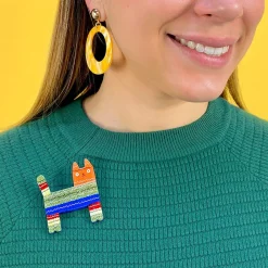 Erstwilder Pinata Cat Brooch* Brooches
