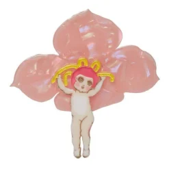 Erstwilder Pink Boronia Brooch* Brooches