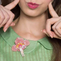 Erstwilder Pink Boronia Brooch* Brooches