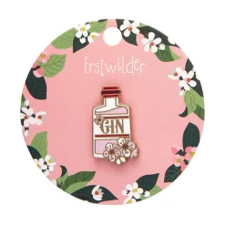 Erstwilder Pink Gin Party Enamel Pin* Enamel Pins