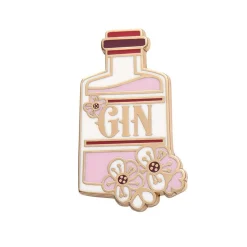 Erstwilder Pink Gin Party Enamel Pin* Enamel Pins