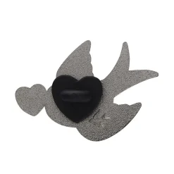 Erstwilder Piper The Love Bird Enamel Pin* Enamel Pins