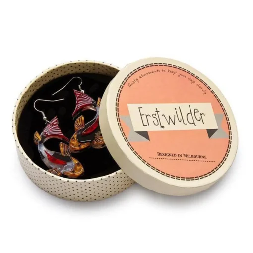 Erstwilder Playing Koi Earrings* Earrings
