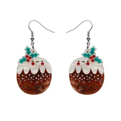 Erstwilder Plum Puddie Earrings* Earrings