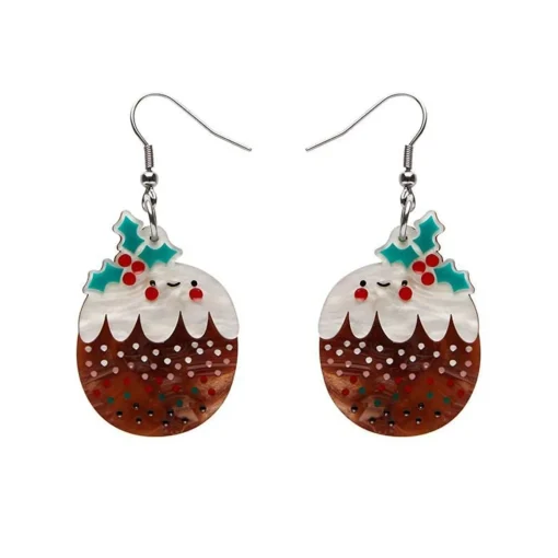 Erstwilder Plum Puddie Earrings* Earrings