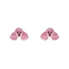 Erstwilder Poodle Ripple Stud Earrings - Pink* Essential Earrings