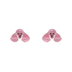 Erstwilder Poodle Ripple Stud Earrings - Pink* Essential Earrings