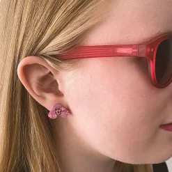Erstwilder Poodle Ripple Stud Earrings - Pink* Essential Earrings