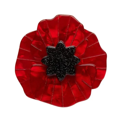 Erstwilder Poppy Field Brooch* Brooches