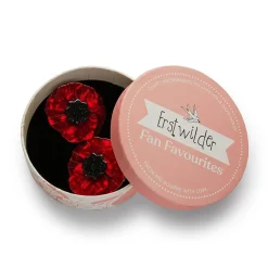 Erstwilder Poppy Field Hair Clips Set - 2 Piece* Hair Clips & Claws