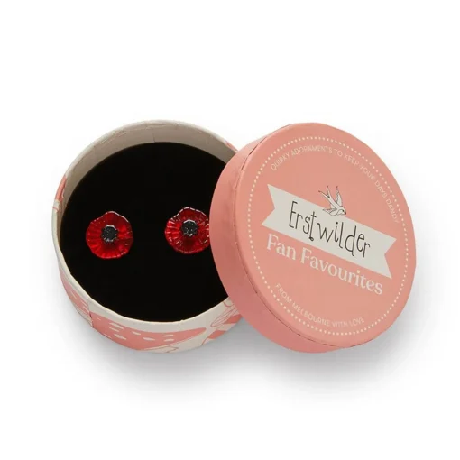 Erstwilder Poppy Field Stud Earrings* Earrings
