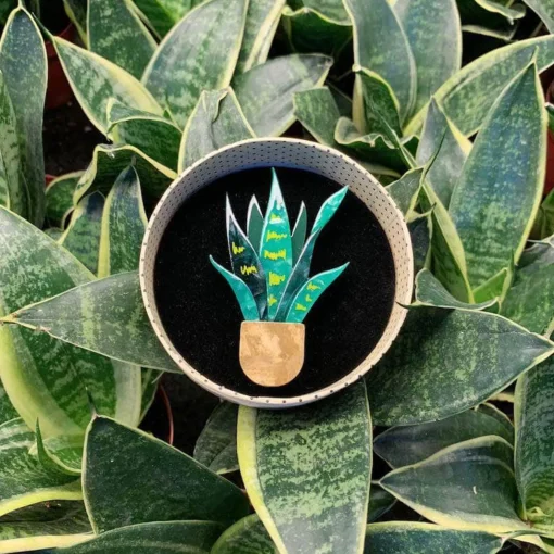 Erstwilder Potted Perfection Brooch* Brooches