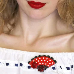 Erstwilder Pretty Pericon Fan Brooch* Brooches