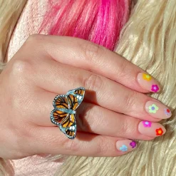 Erstwilder Prince Of Orange Statement Ring* Rings