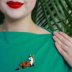 Erstwilder Prince Of The Prarie Black-Footed Ferret Brooch* Brooches