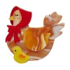 Erstwilder Proud Mother Hen Brooch* Brooches