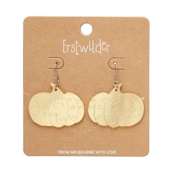 Erstwilder Pumpkin Magic Mirror Drop Earrings - Gold* Essential Earrings