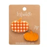 Erstwilder Pumpkin Patch Mini Brooch Set - Orange & Orange Gingham* Brooches