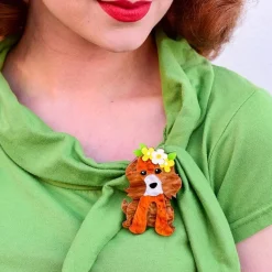 Erstwilder Puppy Love Brooch* Brooches