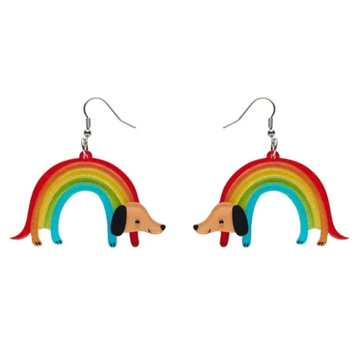 Erstwilder Rainbow Ruff Earrings* Earrings