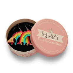 Erstwilder Rainbow Ruff Earrings* Earrings