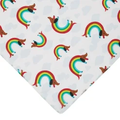 Erstwilder Rainbow Ruff Head Scarf White* Scarves