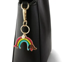 Erstwilder Rainbow Ruff Key Ring* Enamel Key Rings