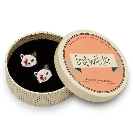Erstwilder Rebel, Rebel Cat Earrings* Earrings