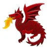 Erstwilder Reign Of Fire Brooch* Brooches