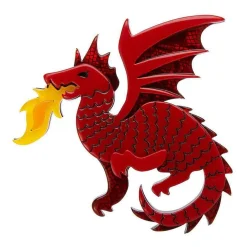 Erstwilder Reign Of Fire Brooch* Brooches