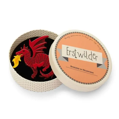 Erstwilder Reign Of Fire Brooch* Brooches