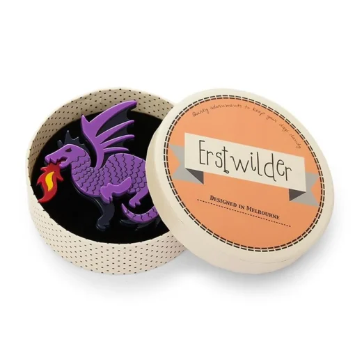 Erstwilder Reign Of Fire Brooch* Brooches
